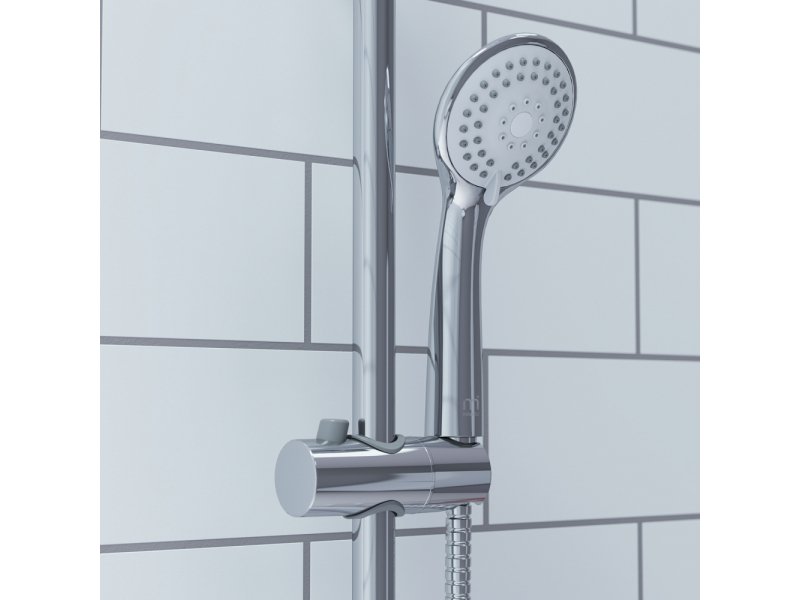 Купить Душевой гарнитур Milardo Shower Set с верхним душем, хром, 3703F24M76