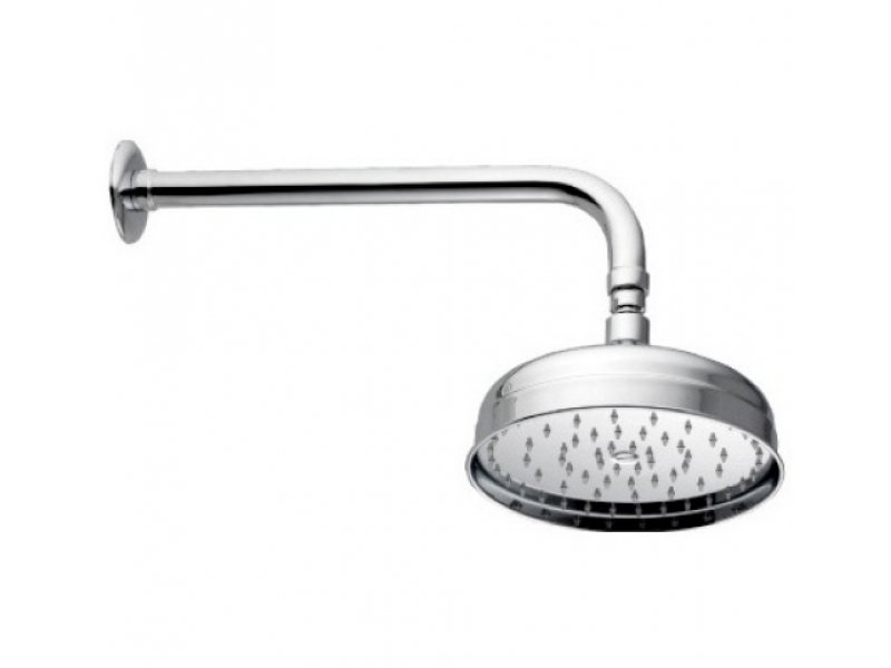 Купить Верхний душ Nicolazzi Classic 5702 CR 20, d-200 мм, 1 режим струи, с держателем, хром
