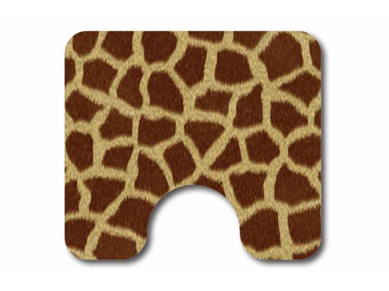 Купить Коврики для ванной и туалета Veragio Carpet VR.CPT-7200.08 68 х 45 см + WC 45 x 40 см, рисунок Giraffa