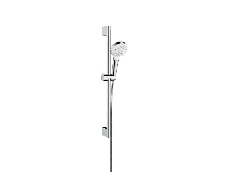 Купить Душевой гарнитур Hansgrohe Crometta 1jet  EcoSmart 26535400, белый/хром