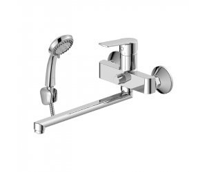 Смеситель Decoroom DR22043, для ванны и душа, хром