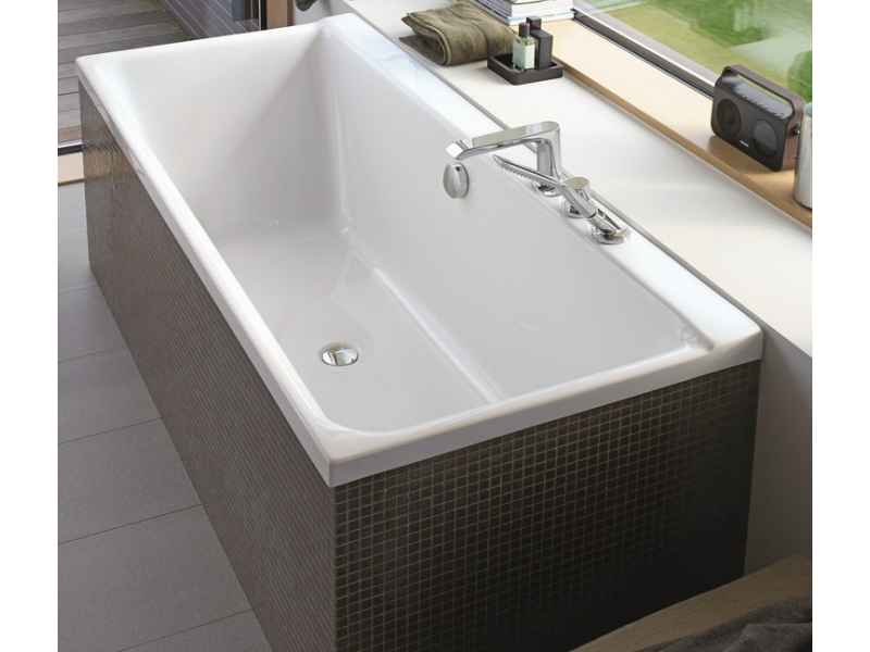 Купить Ванна акриловая Duravit P3 Comforts 700377000000000, 180 х 80 см