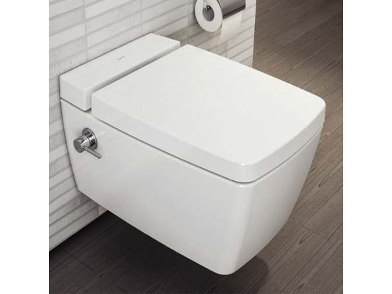 Купить Подвесной унитаз Vitra Metropole 7672B003-6112, c встроенным смесителем, функцией биде, с системой дозирования моющих и дезодорирующих средств, сиденьем микролифт