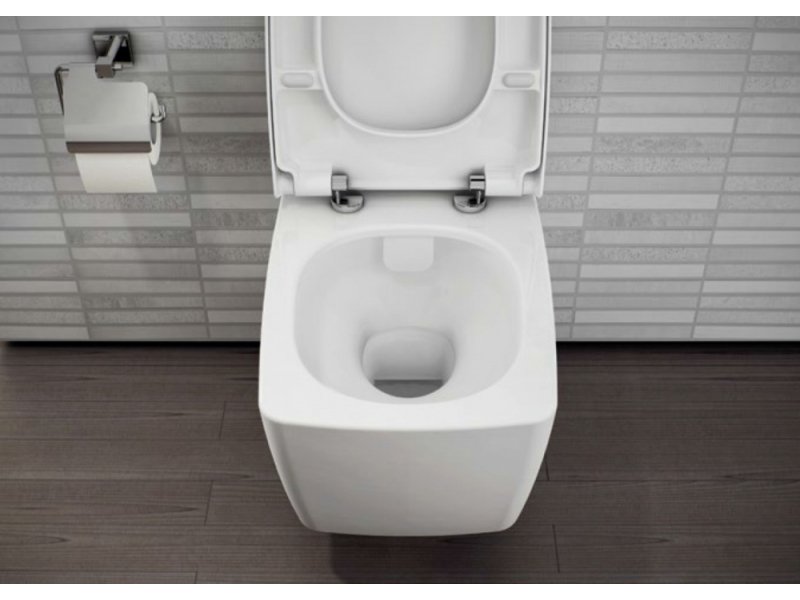 Купить Подвесной унитаз Vitra Metropole 7672B003-6112, c встроенным смесителем, функцией биде, с системой дозирования моющих и дезодорирующих средств, сиденьем микролифт
