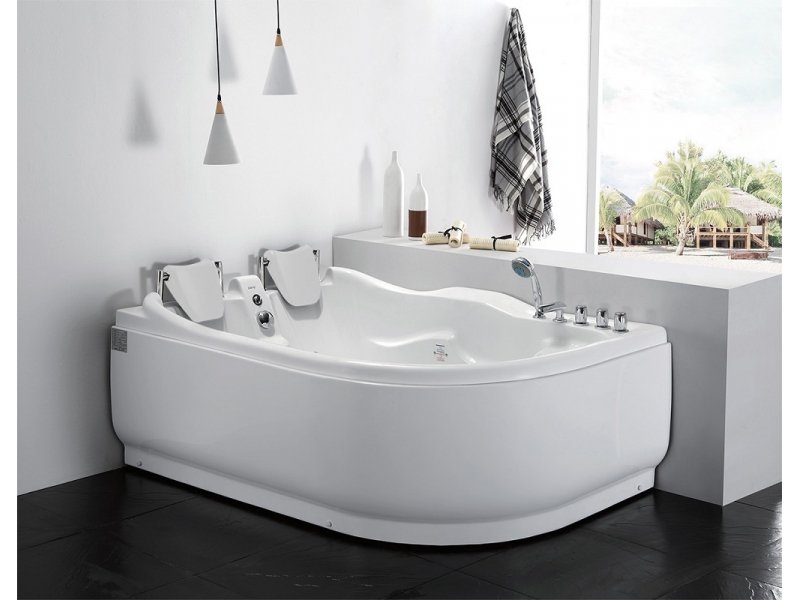 Купить Ванна гидромассажная акриловая ванна Gemy G9083 B L/R, 180 х 121 см