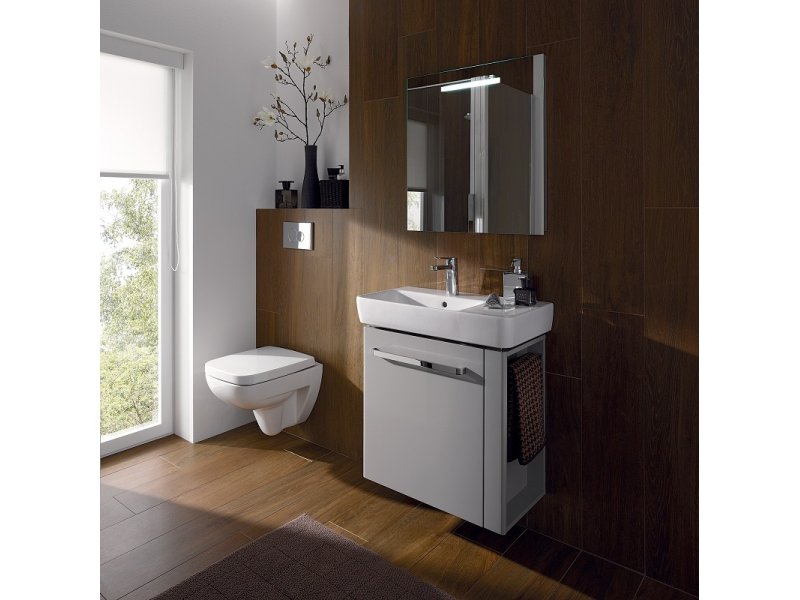 Купить Зеркало Geberit Renova Compact с подсветкой 60 х 65 см, 862360000