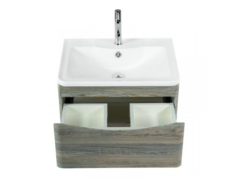 Купить Тумба под раковину Belbagno Acqua 60 cм подвесная, Pino Scania, ACQUA-600-2C-SO-PS