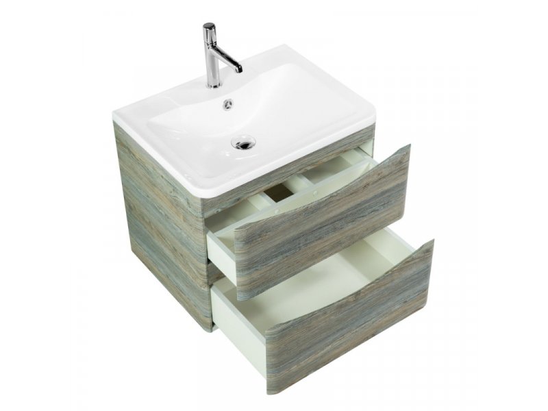 Купить Тумба под раковину Belbagno Acqua 60 cм подвесная, Pino Scania, ACQUA-600-2C-SO-PS