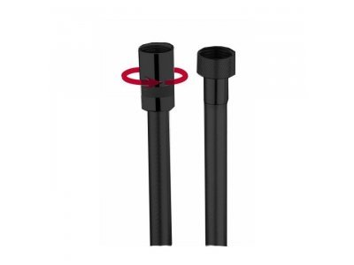 Душевой шланг Bossini Cromolux A00167C.073.1 150м см, черный матовый (073)