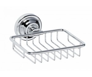 Мыльница прямоугольная Bemeta Retro 144308162 14 x 14.2 x 6.5 см, хром