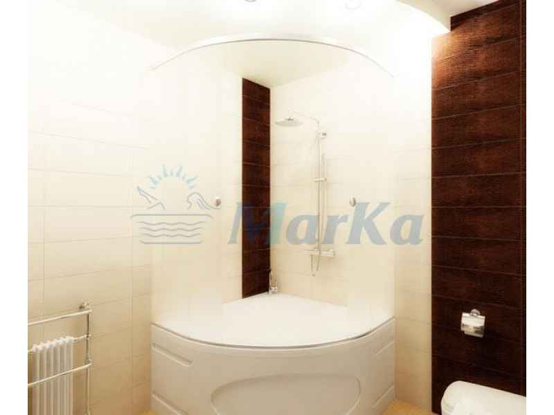 Купить Акриловая ванна 1MarKa TRAPANI 140х140, угловая (01тр1414)
