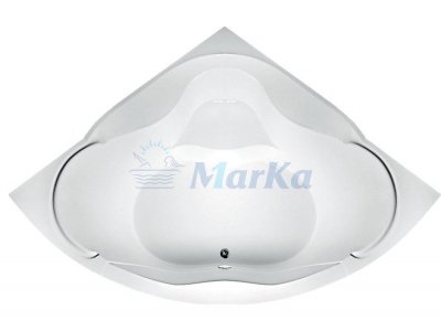 Ванна 1MarKa LUXE, угловая, 155 х 155 см (01лю1515)