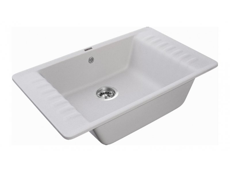 Купить Кухонная мойка GranFest Quarz Z 71, 75.2 x 47.5 см, серый