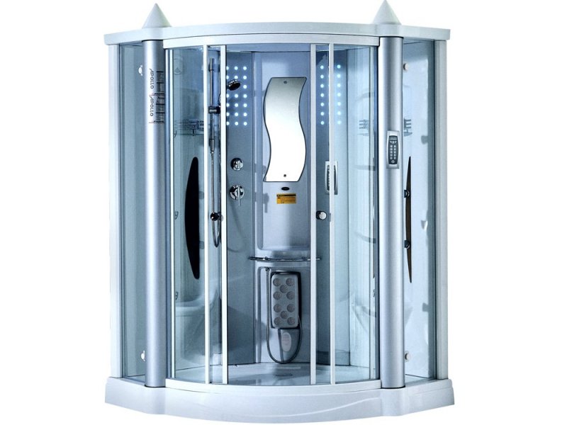 Купить Душевая кабина Appollo A-0810 142 x 142 см гидросауна