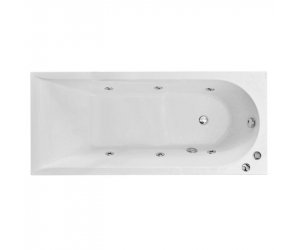 Ванна гидромассажная акриловая Am.Pm Spirit W72W-150-070W1D на каркасе 150 x 70 см