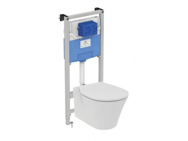 Купить Инсталляция Ideal Standard Prosys Frame 120 M с унитазом Connect Air Rimless K819501, сиденье микролифт, комплект, K819501PA15