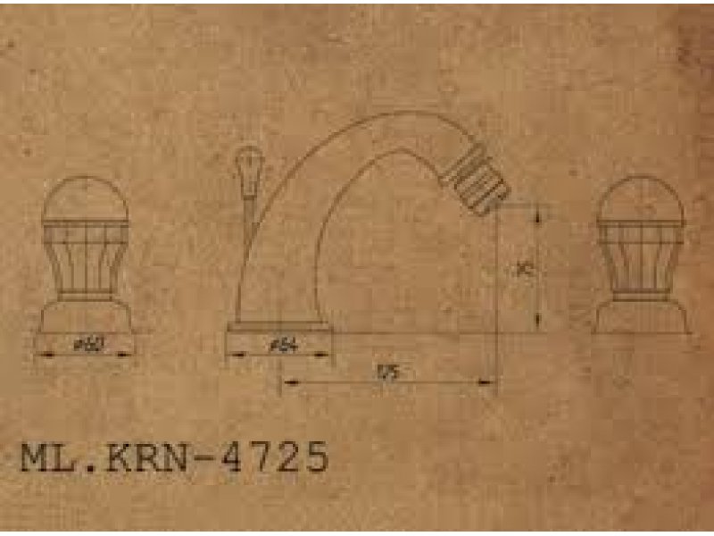 Купить Смеситель Migliore Korona, ML.KRN-4725.CR, для биде - хром