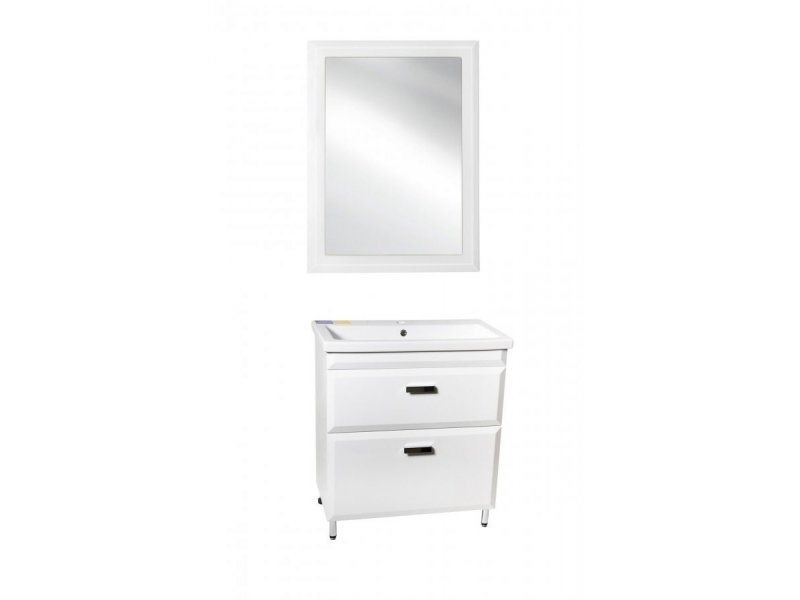 Купить Зеркало Style Line Лотос 70 CC-00000386 Люкс, 70 см, подвесное, белое