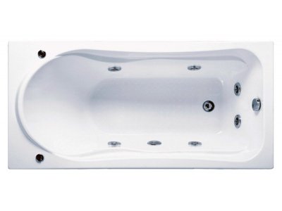 Ванна гидромассажная Bas Бриз (Briz) 150 х 75 см (ВГ00031/ВГ00032)