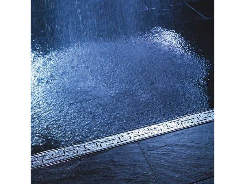 Купить Дизайн-решетка TECE Drainline Lines 600920, 90 см, глянцевая