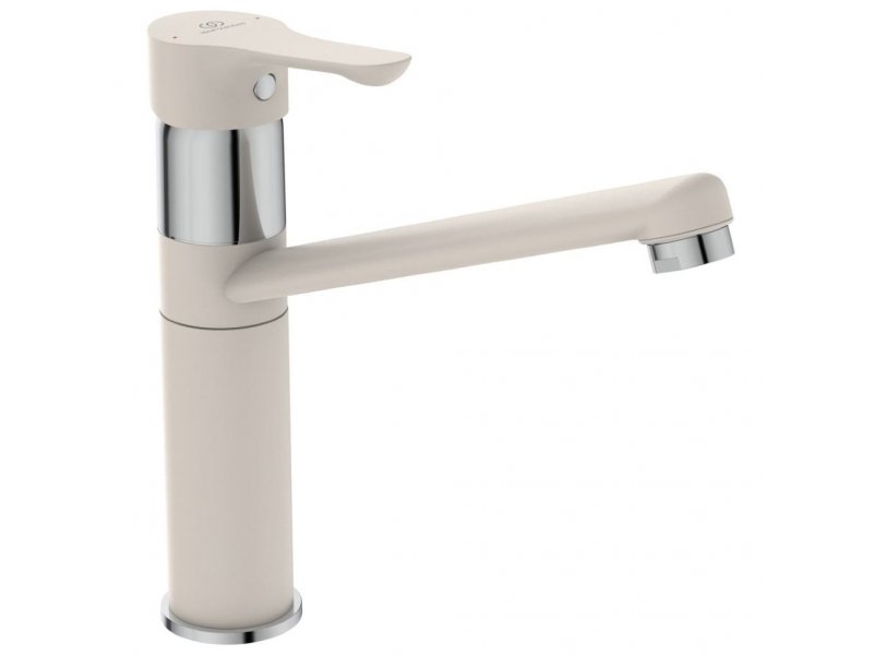Купить Смеситель Ideal Standard Ceraplan III Alpha для кухонной мойки, бежевый/хром, BC813Q9