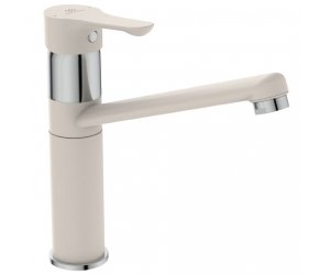 Смеситель Ideal Standard Ceraplan III Alpha для кухонной мойки, бежевый/хром, BC813Q9