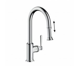 Смеситель для кухни AXOR Montreux 16581000 с выдвижным изливом, хром
