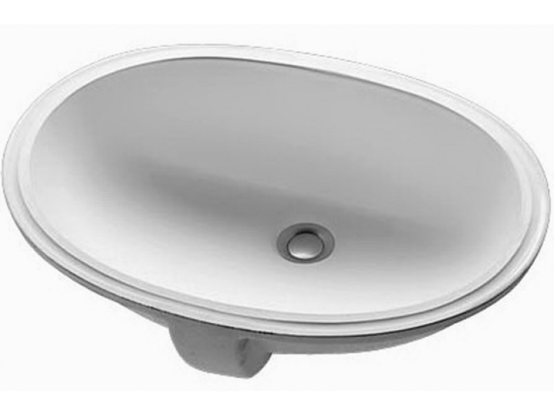 Купить Раковина Hatria Caterine Y651 01, 56,5*43 см, врезная снизу