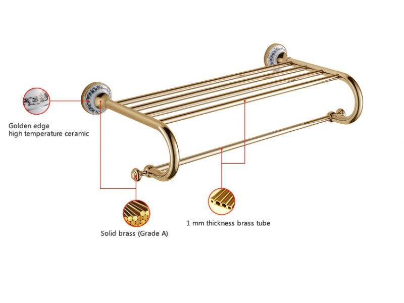 Купить Полка Schein Saine Gold 7053042VF
