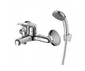 Смеситель Decoroom DR21035, для ванны и душа, хром
