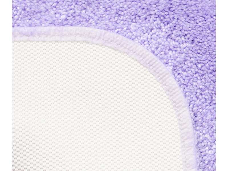 Купить Коврик WasserKraft Wern Wern BM-2523 Lilac напольный, цвет - сиреневый, 90 х 57 см