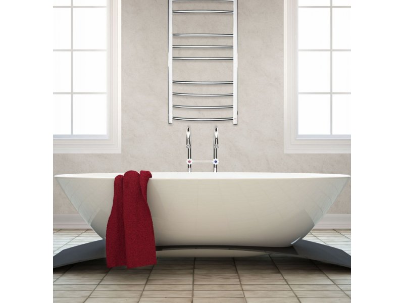 Купить Полотенцесушитель электрический Grota EcoCalma 53 x 120 см, ширина 53 см, высота 120 см, полированный