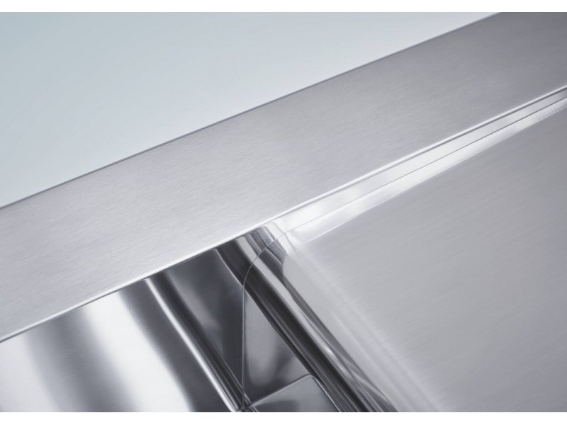 Купить Мойка кухонная из нержавеющей стали Grohe K1000 80-S 116/52 1.0, 31581SD0, с донным клапаном и сливным гарнитуром, крыло справа, хром