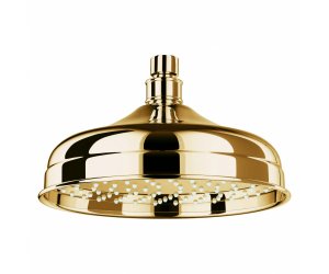 Верхний душ Kludi Adlon 2751045, 20х20 см, 1 режим струи, без держателя, цвет золото 23 карата