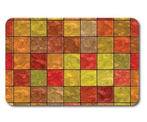 Коврики для ванной и туалета Veragio Carpet VR.CPT-7200.09 68 х 45 см + WC 45 x 40 см, рисунок Terra