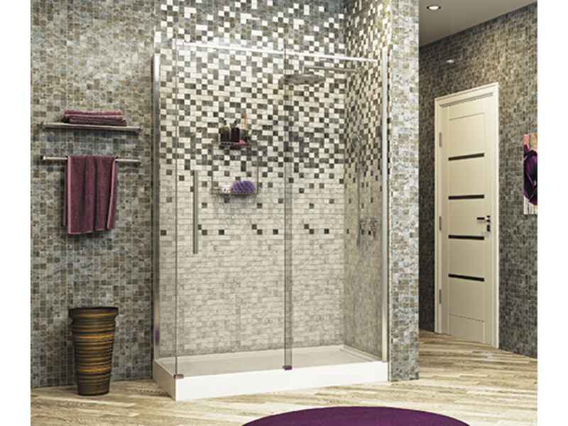 Купить Душевой уголок WasserKRAFT 58R37, 140 х 100 х 200 см, стекло прозрачное