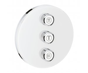 Переключатель потоков Grohe Grohtherm SmartControl 29152LS0 на три потребителя, moon white, белый