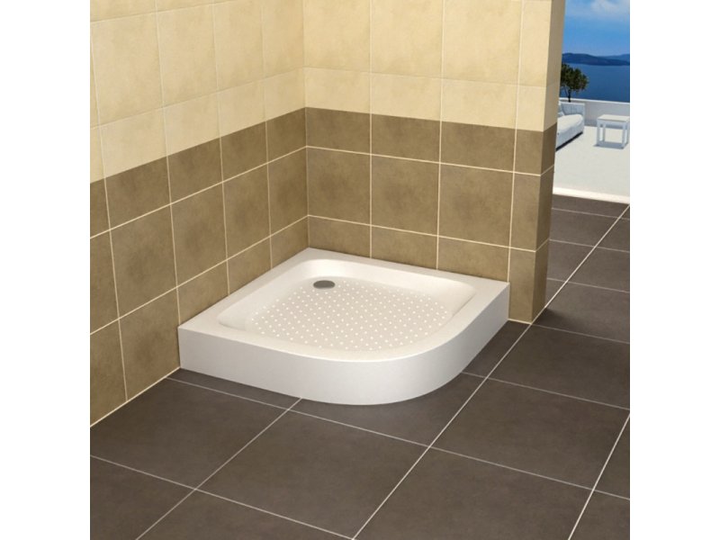 Купить Душевой поддон RGW LUX/TN-P (OZ) 16180499-41, 90 x 90 см акриловый, четверть круга, цвет белый