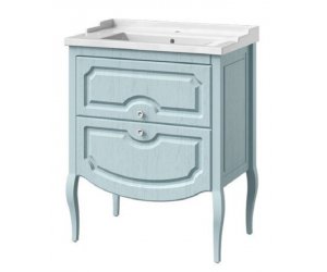 Тумба под раковину Caprigo Aspetto Firenze 70 34116, 2 ящика, цвет TК-663 деним