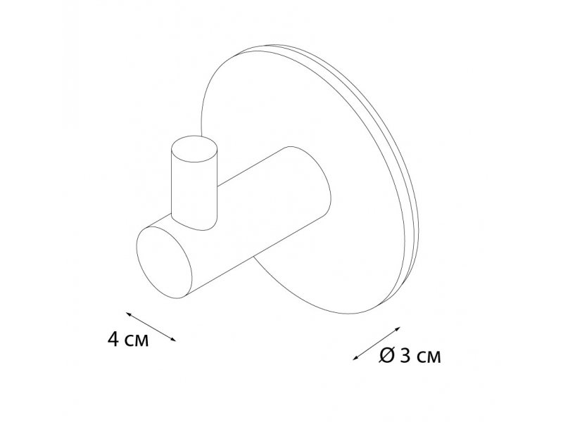 Купить Крючок 3M - 2 штуки, черный Fixsen Equipment черный, FX-558A