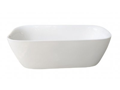Ванна акриловая Art&Max Verona AM-VER-1700-800, 170 x 80 см, слив-перелив в комплекте, белый