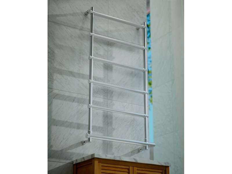 Купить Полотенцесушитель электрический Margaroli Sole 542-6 BOX, высота 101.2 см, ширина 57 см, хром, 5424706CRNB