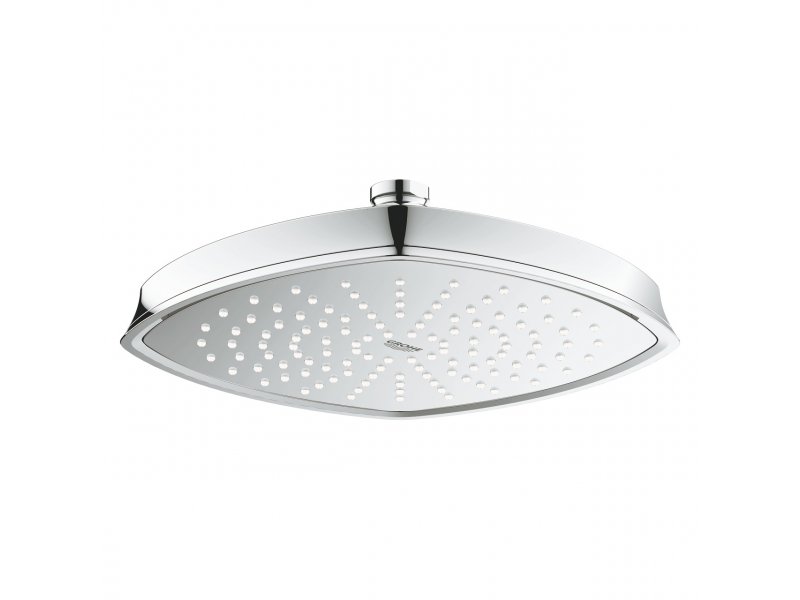 Купить Верхний душ Grohe Rainshower Grandera 27976000, 22,1*22,1 см, 1 режим струи, без держателя