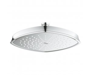 Верхний душ Grohe Rainshower Grandera 27976000, 22,1*22,1 см, 1 режим струи, без держателя