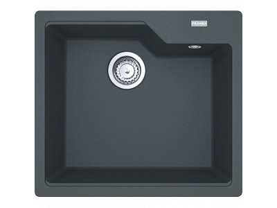 Мойка Franke Urban UBG 610-56, 114.0595.376, искусственный камень, цвет графит, 56 x 50 см