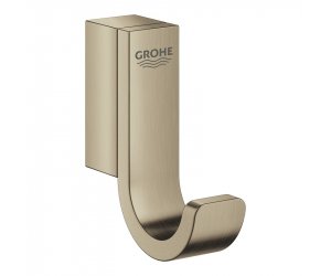 Крючок одинарный Grohe Selection 41039EN0, никель матовый