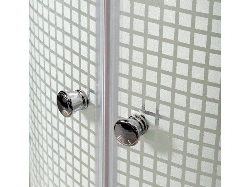 Купить Душевая кабина Deto L 980 80 x 80 см, с крышей, стандартная