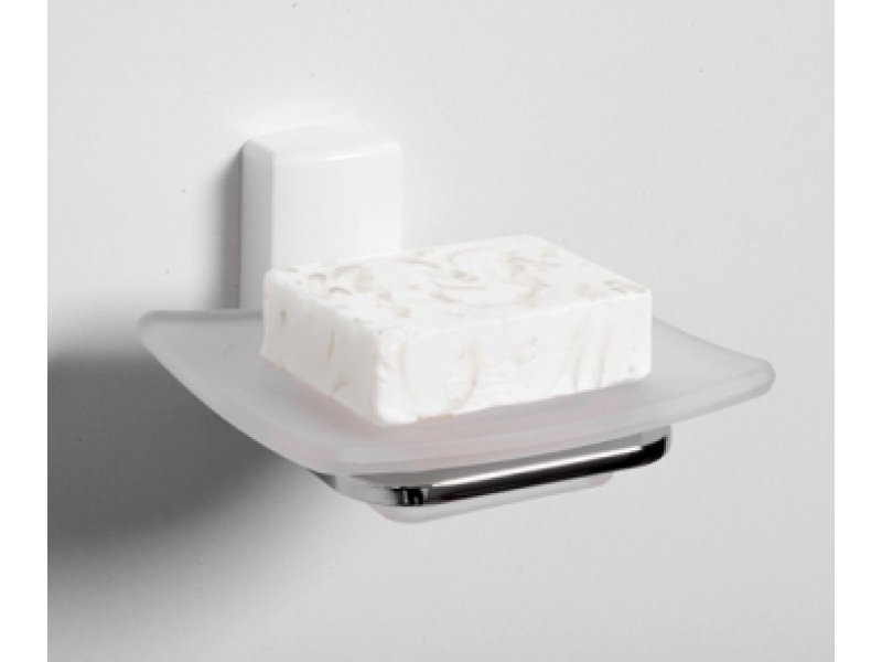 Купить Мыльница с держателем WasserKRAFT Leine 5029WHITE