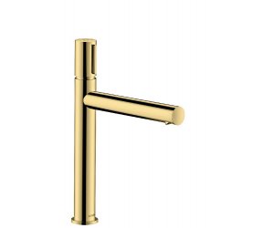 Смеситель для раковины Axor Uno 45013930 с кнопкой Select, латунь