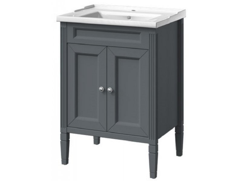 Купить Тумба под раковину Caprigo Aspetto Albion Concept 60 34010, цвет TP-810 графит